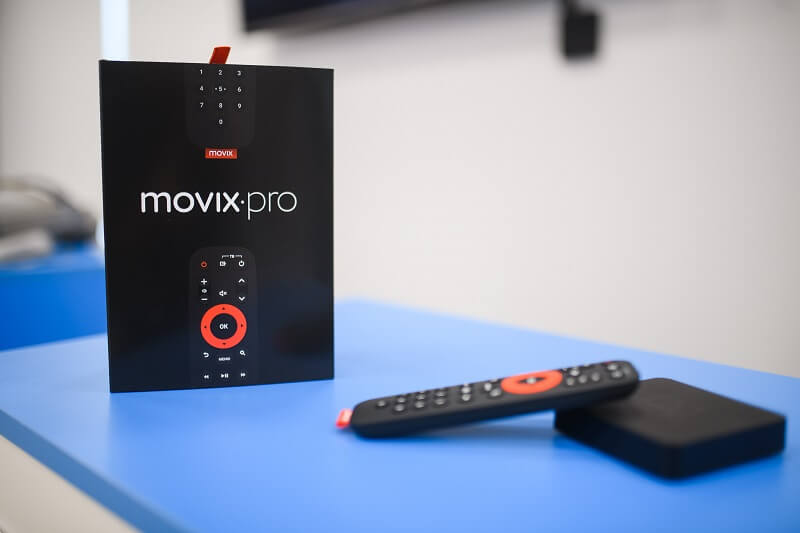Movix Pro Voice от Дом.ру в ДНТ Рубин